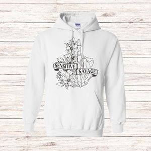 Hoodie NWT Sensitive Savage Medium